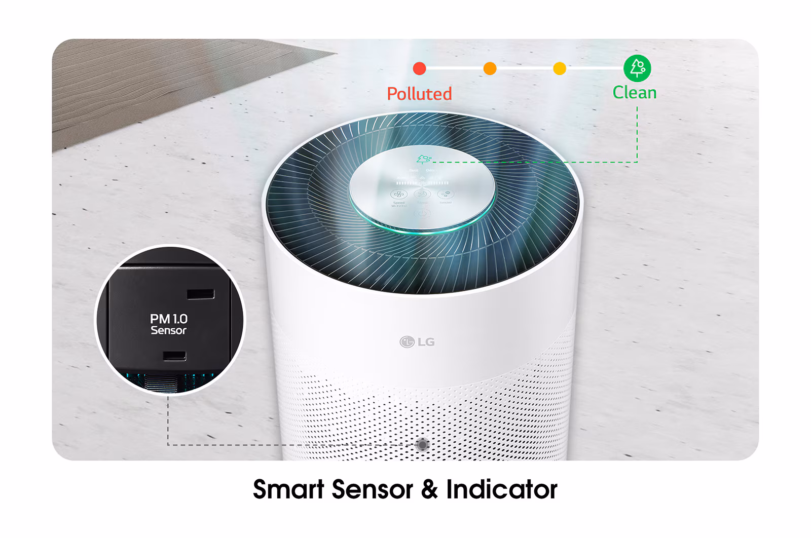 LG Subscribe เครื่องฟอกอากาศ LG PuriCare 360° Hit รุ่น AS60GHWG0 - Image 10