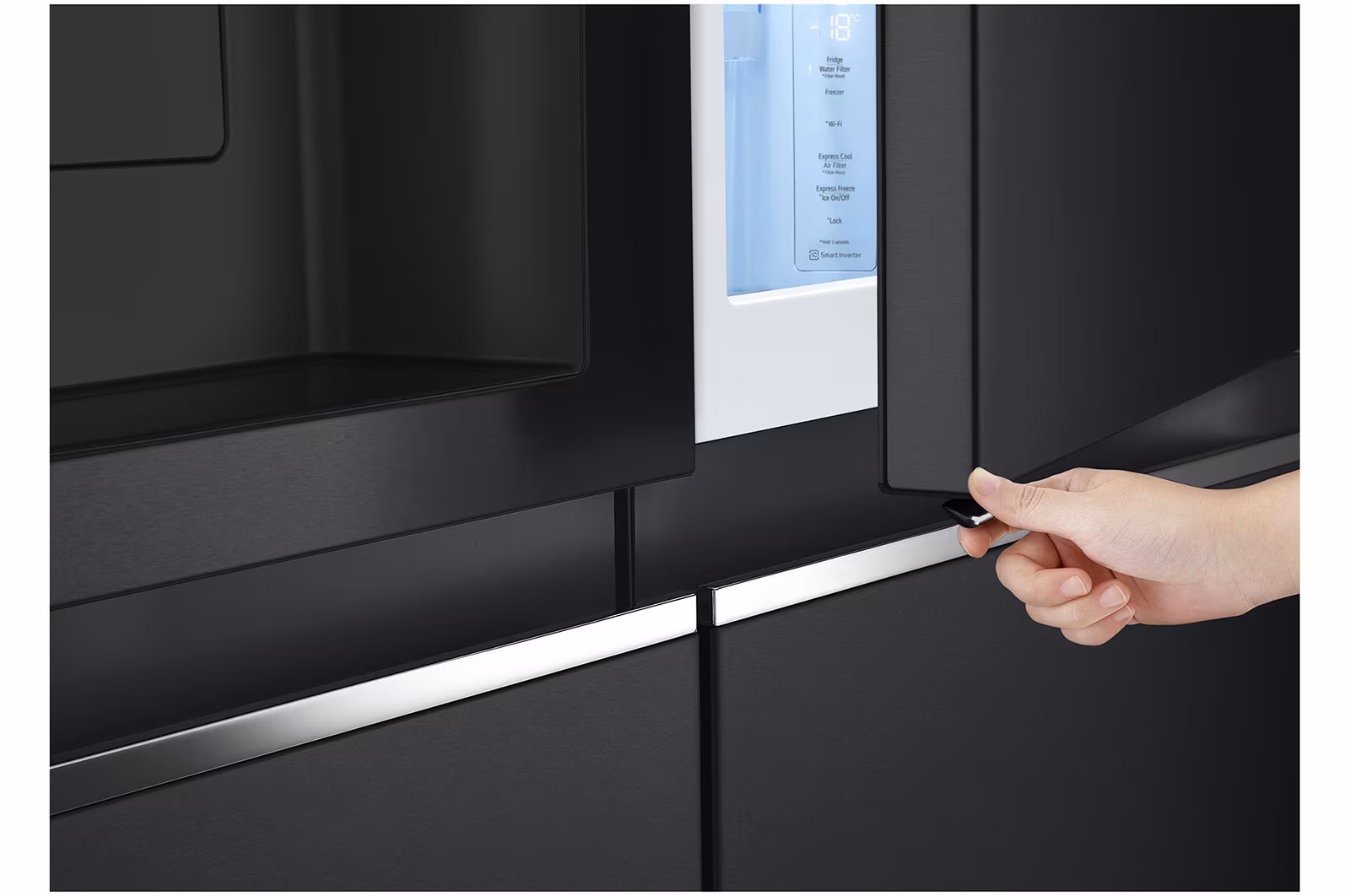 LG Subscribe ตู้เย็น Side by Side รุ่น GC-J257SQZW 22.4 คิว รองรับ Smart WI-FI - Image 7