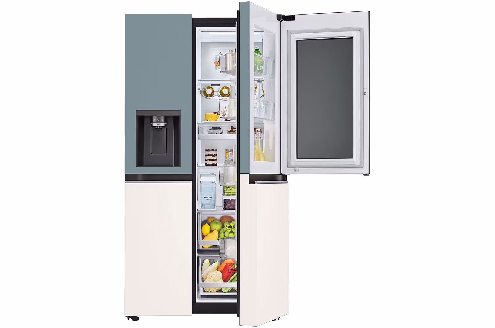 LG Subscribe ตู้เย็น Instaview Door-In-Door รุ่น GC-X257CMEW 22.4 คิว รองรับ Smart Wi-Fi - Image 4