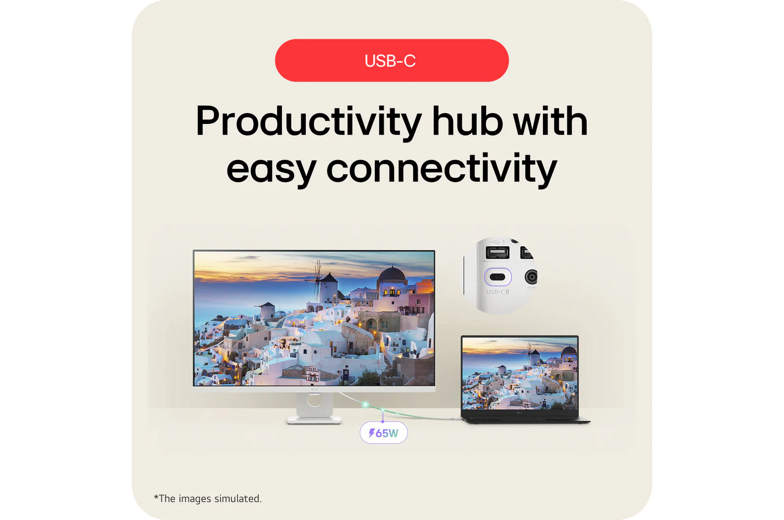 LG Subscribe จอมอนิเตอร์ รุ่น 32U731SA-W LG Smart Monitor จอ 4K UHD IPS 31.5” พร้อม webOS - Image 10