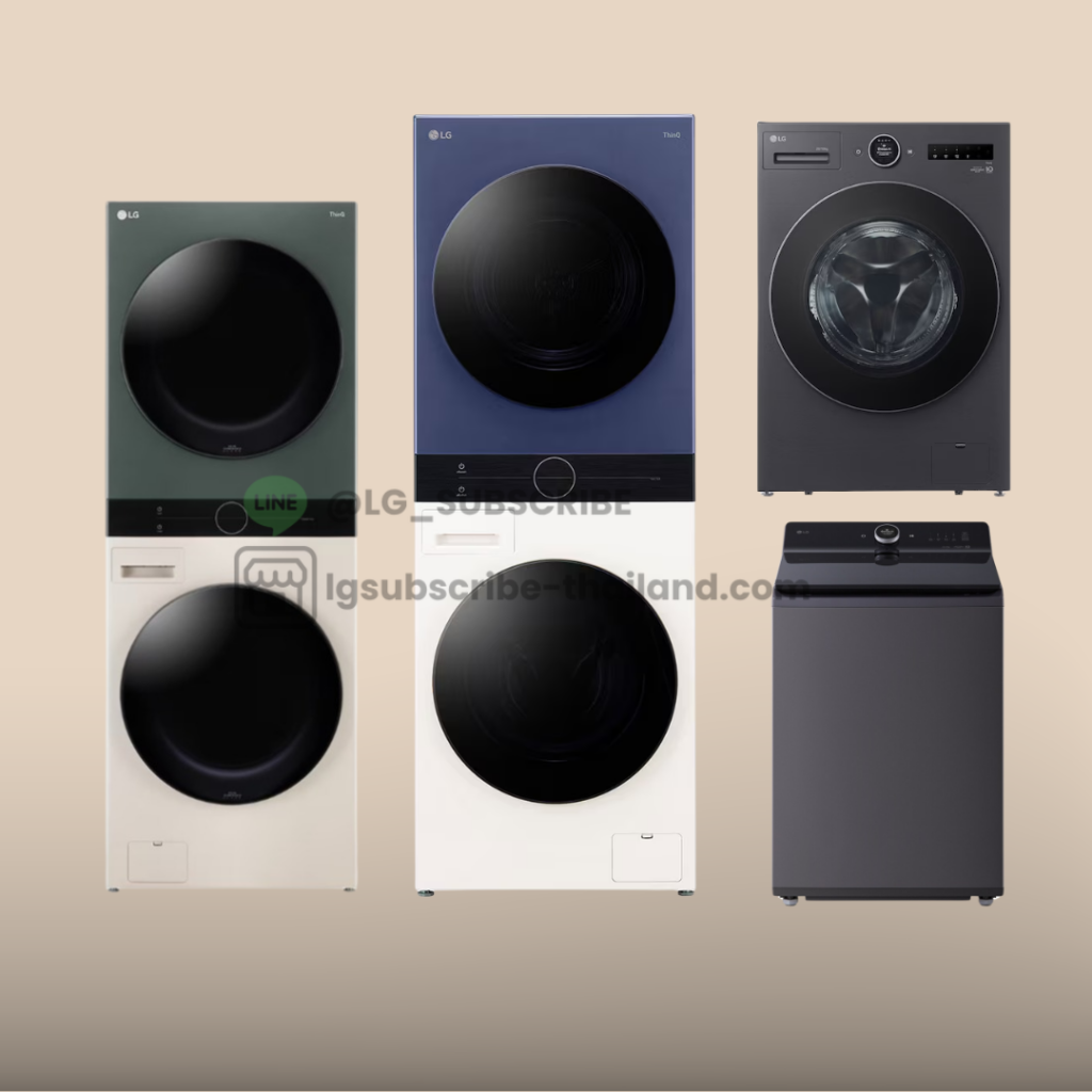 LG Subscribe WashTower เครื่องซักผ้า เครื่องอบผ้า | Washing Machine & Dryer